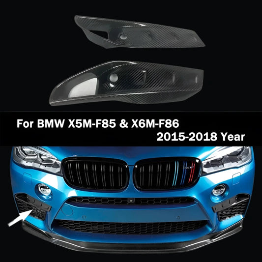 Carbon Fiber Fog Lamp Trim Cover for BMW