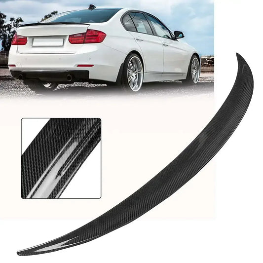 Carbon Fiber Car Rear Trunk Wing Extension For BMW